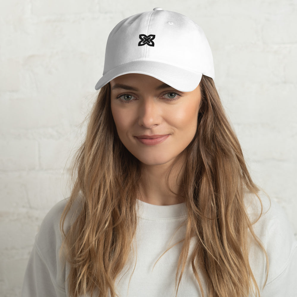 Casquette réglable à logo brodé CC-24